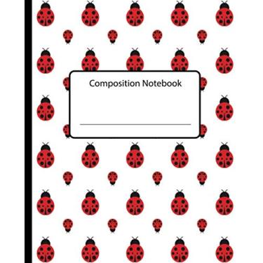 Imagem de Composition Notebook: Lady Bug Pattern Journal for Kids and Teen Students at Home College or Back to School