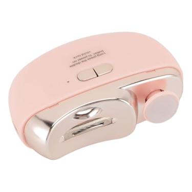 Imagem de Cortauñas Eléctrico Con Lima De Uñas, Recargable Portátil Silencioso 2 Velocidades Cortauñas Automático para Ancianos Adultos Niños Comunidades de Cuidadores, Cuidadores (Rosa)