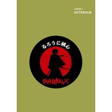 Imagem de Cornell sketchbook: Cornell sketchbook, 110 pages [55 sheets], B5 (7 x 10 inches), Logo Rurouni Kenshin Wandering Samurai Notebook Cover.