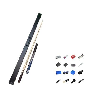 Imagem de Taco de sinuca, bastão de sinuca, bastão de tacos de bilhar de bordo canadense, taco de sinuca profissional para esportes de mesa de sinuca, 18 ~ 595 g, tacos de taco de bilhar de madeira (F, 10 mm)