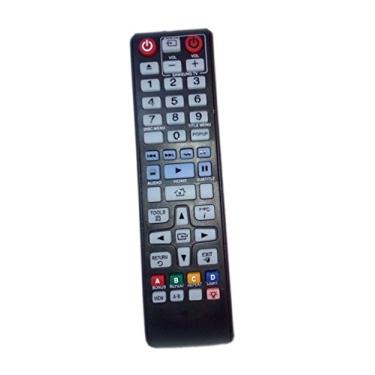 Imagem de Controle remoto substituído compatível com Samsung BDF5700 AK59-00177B BD-HM57 BD-F6700 BDH6500ZA DVD BD Blu-Ray Disc Player