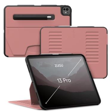 Imagem de Zugu Case Para iPad Pro 13 (M4/M5) 2024/2025, capa protetora fina com suporte para Apple Pencil, despertar/hibernar automaticamente, vários ângulos de visualização, capa para iPad Pro de 13 polegadas