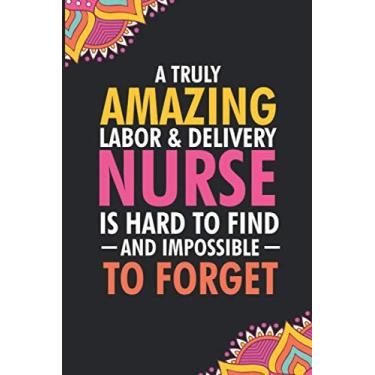 Imagem de A Truly Amazing Labor & Delivery Nurse Is Hard To Find And Impossible To Forget: L & D Journal, Monthly Planner Undated, Note Taking and To-Do List Notebook for Labor & Delivery Nurses