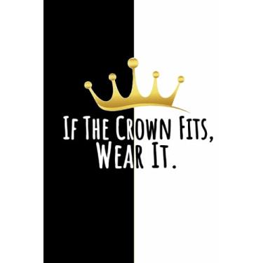 Imagem de Ranboo My Beloved - If The Crown Fits Wear It Hardcover Simple Lined Notebook Journal (6" x 9")