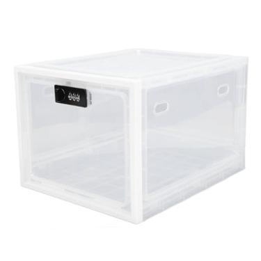 Imagem de Caixa de Bloqueio, Caixa de Bloqueio de Geladeira Com Código de Combinação Segura, Armário de Armazenamento de Segurança Alimentar e Doméstica, Caixa de Bloqueio de Medicamentos