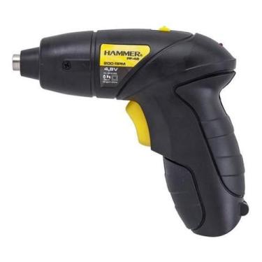 Imagem de Parafusadeira Compacta - Hammer - Preto - 110V/220V