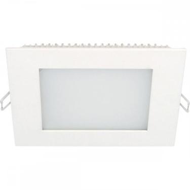 Imagem de Luminaria Led Plafon Taschibra Embutir Quadrado 06W 3000K 12Cm