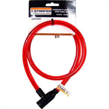 Imagem de Cadeado P/Bike Chave 100Cm Starf - STARFER