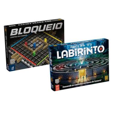 Imagem de Combo Jogos Labirintos Enigmáticos - Grow