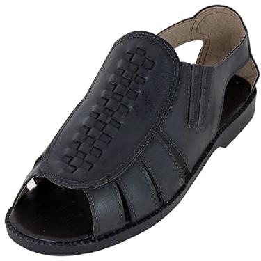 Imagem de Sandália Franciscana Rajoan Masculina 010 Confort Gel Preto 43