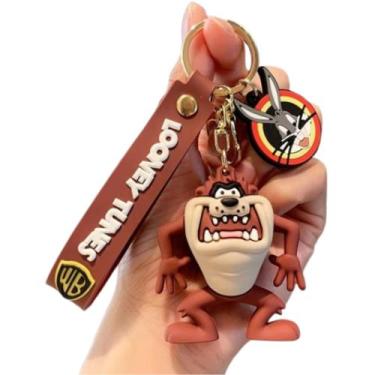 Imagem de Chaveiro Taz Turma Do Pernalonga Looney Tunes Chave Carro Bolsa Presen
