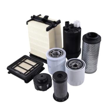 Imagem de 7286322,7221934,7012303,7023589,6692337,7024037,6686926,6727475 Kit de serviço de filtro compatível com Bobcat S450 S510 S530 S550 S5775 0 S59 0 S595 S630 S650 T450 T550 T590 T595 T630 T650