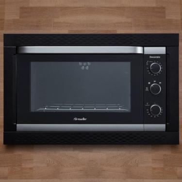 Imagem de Forno Elétrico De Embutir Mueller Decorato Preto 44L Preto 220V