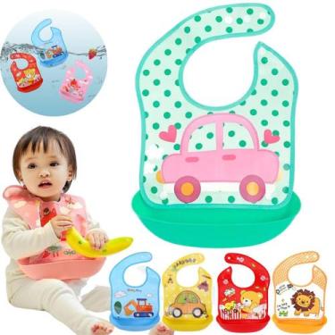 Imagem de Babador Avental Papinha Bebê Impermeável Blw Migalhas Infant - PDIMPOR