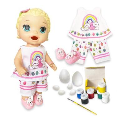 Imagem de KIT LOVE BABY Coelhinho Feliz - Sola 6 - Laço de Fita