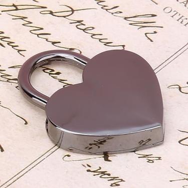 Imagem de 2 Conjuntos de Cadeados de Metal Vintage Em Forma de Coração Com Chaves - para Fts, Diários e Caixas de Jóias