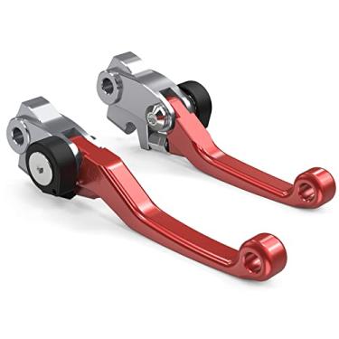 Imagem de NICECNC Alavanca de freio de embreagem de motocicleta compatível com GasGas EC 250 250F 300 350F 450F 500F 2021-24 ES 350 500 2024 EW500F 2024, compatível com Husqvarna TE FE 150-501 2022-24