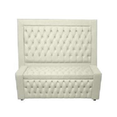 Imagem de Kit Cabeceira De Cama Box e Calçadeira Baú Retro Capitonê Botão Encapa