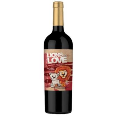 Imagem de Vinho Tinto Argentino  Natural Lions In Love Cabernet Sauvignon 750ml