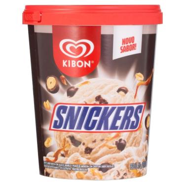 Imagem de Sorvete Snickers Kibon Pote 800ml