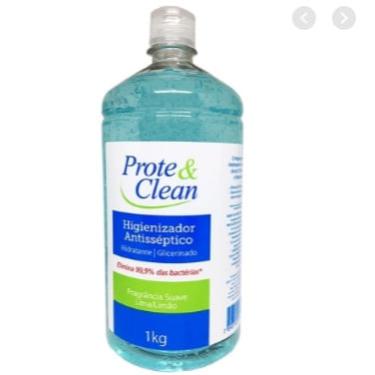 Imagem de Álcool gel antisséptico hidratante prote & clean 1KG