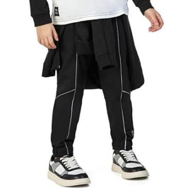 Imagem de CALÇA MENINO BOY MOLETOM PRETO LAMON-Masculino