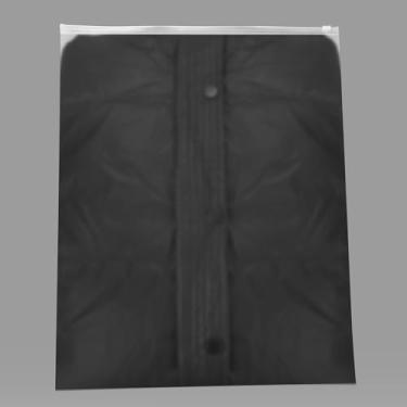 Imagem de 50 sacos de embalagem de roupas para envio de sacos de plástico fosco de 40 x 50 cm para armazenamento de viagens ou pequenas empresas, armazenamento de roupas com zíper para camisas, meias, roupas