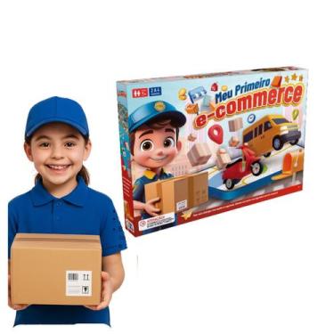 Imagem de Jogo Tabuleiro Meu Primeiro E-commerce Infantil Logistica - Arts