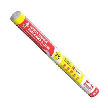 Imagem de Manta Aluminizada Dupla Face 10m² Brasilit