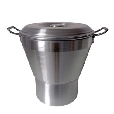 Imagem de Cuscuzeiro Linha Hotel Panela de Cuscuz N30 19 Litros