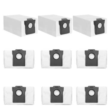 Imagem de Sacos de pó de substituição compatíveis com Dreame D10 Plus Gen 2 Robot Aspirador de pó RLD32GD, peças de acessórios de reposição