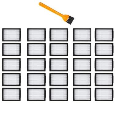 Imagem de Filtro de substituição para aspirador de pó iRobot Roomba i7 i7+ i7 Plus E5 E6 E7 Series, 20 filtros de alta eficiência