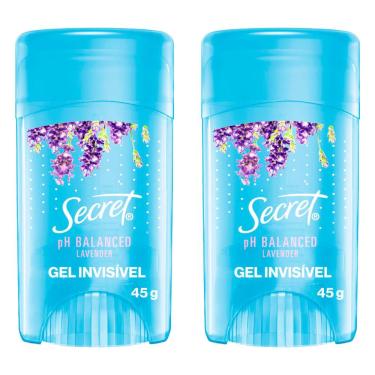 Imagem de Kit 2 Desodorantes em Gel Secret Lavanda 45g