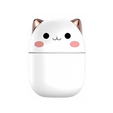 Imagem de Umidificador De Ar Portátil Gatinho Fofo Com Led - Phoenix