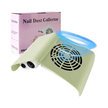 Imagem de Baixo Ruído Prego Aspirador De Pó Extrator Pó Manicure Coletor Poeira 