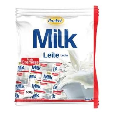 Imagem de Bala De Leite Pocket Cremosa Milk 500g - Freegells - NoBrand