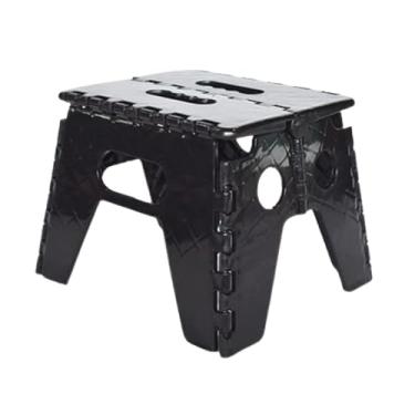 Imagem de Banquinho Banqueta Dobrável De Plástico Portátil Reforçado Para Viagem Até 100kg(1 PEÇA)