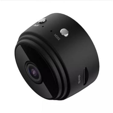 Imagem de Mini Câmera Espiã A9 para Segurança, Wifi com Sensor e Visão Noturna, Sem Fio, Casa Inteligente, Detector de Presença, Suporta Cartão 128 GB, Visão 150º, Carregador USB
