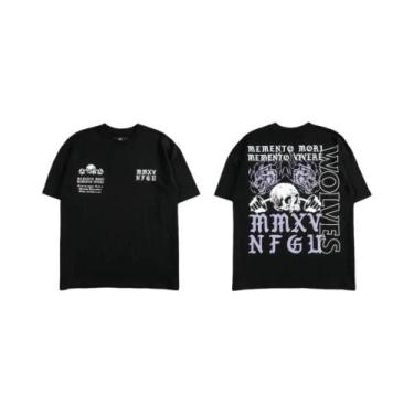 Imagem de Camiseta Oversized Darc Wolf - Unissex, Manga Curta, para Academia e T