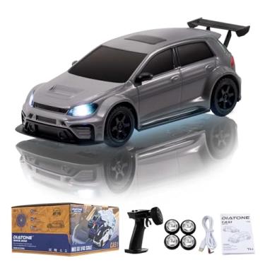 Imagem de Fairrc 1/43 Scale Mini Drift RC Car, 2.4GHz High Speed 4WD Drift Car for Adults, RTR (Gray)
