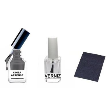 Imagem de Tinta De Retoque Tira Risco Carro Peugeot - Cinza Artense - Jhow Adesi