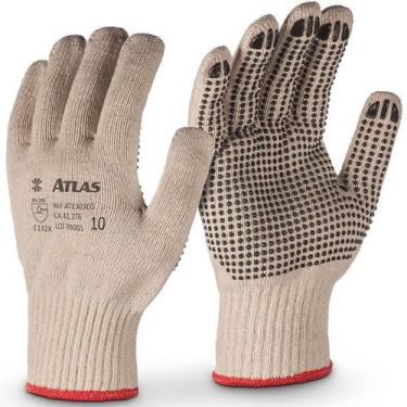 Imagem de Luva de Algodão Pigmentada Grande - AT1303G - PINCÉIS ATLAS - Pinceis 