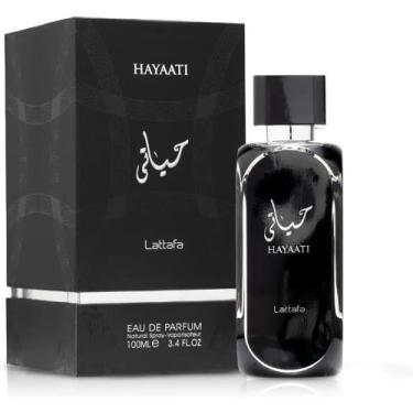 Imagem de Perfume Masculino Lattafa Hayaati Black Eau de Parfum 100ml Importado 