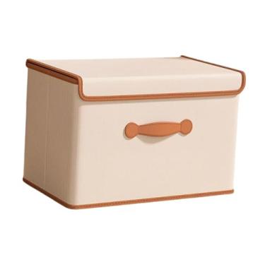 Imagem de WeiLaiKeQi Organizador de armário com alça para guardar roupas, recipiente para guardar brinquedos, armário para sala de estar, roupa íntima, colchas, Xl