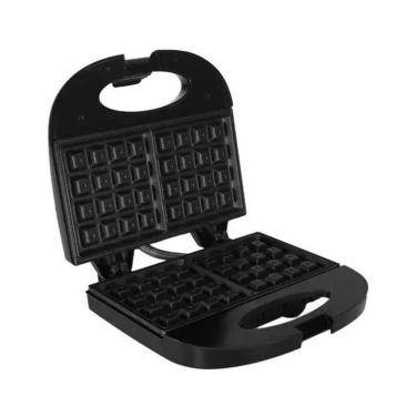 Imagem de Máquina de Waffle Aroma para Preparo Rápido em Inox Preto 220V Agratto