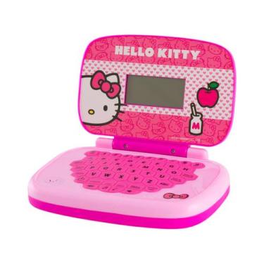 Imagem de Laptop Infantil Hello Kitty 5912 14 Atividades - Candide, Rosa
