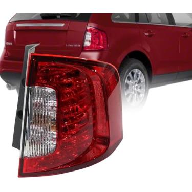 Imagem de Substituição da lâmpada traseira para Ford Edge 2011 2012 2013 2014 SE/SEL/conjunto de luz traseira limitada sem lâmpada | DOT/SAE | halogênio | construído na América do Norte | Lado direito | BT4Z