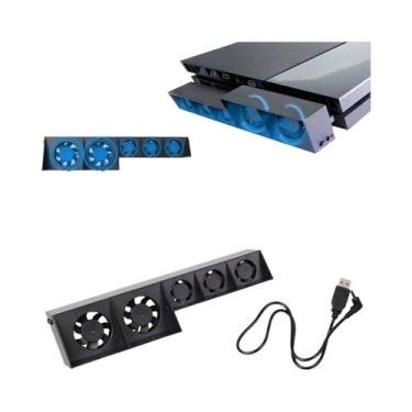 Imagem de 5 Ventilador Cooler USB Externo Com Sensor De Temperatura Automático P