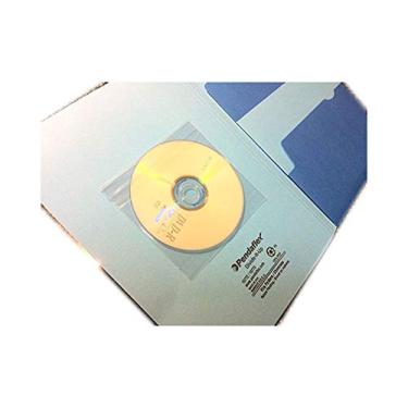 Imagem de 500 peças de capas adesivas transparentes para CD/DVD para revistas e pastas de arquivos