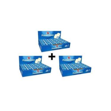 Imagem de 3 caixas de Queijo Polenguinho c/ 72 Unidades cada total 216 unidades 